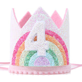 Rainbow Crown For Children's Birthday